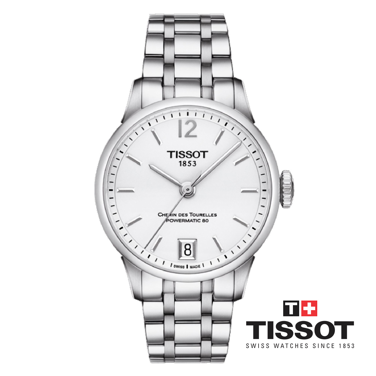 ĐỒNG HỒ NỮ TISSOT CHEMIN DES TOURELLES T099.207.11.037.00 CHÍNH HÃNG